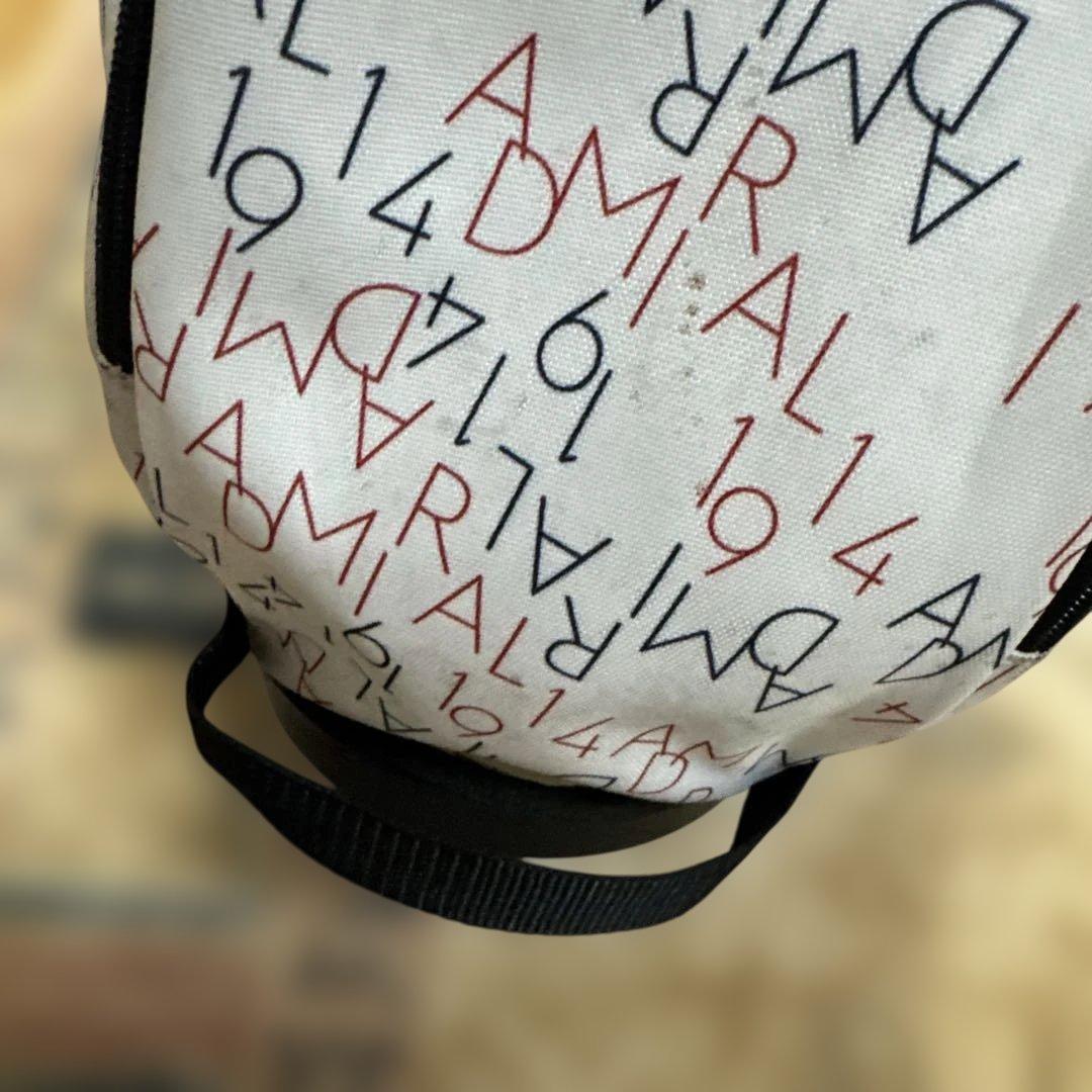 Admiral ADMG1BC8 キャディバッグ ホワイト ゴルフバック