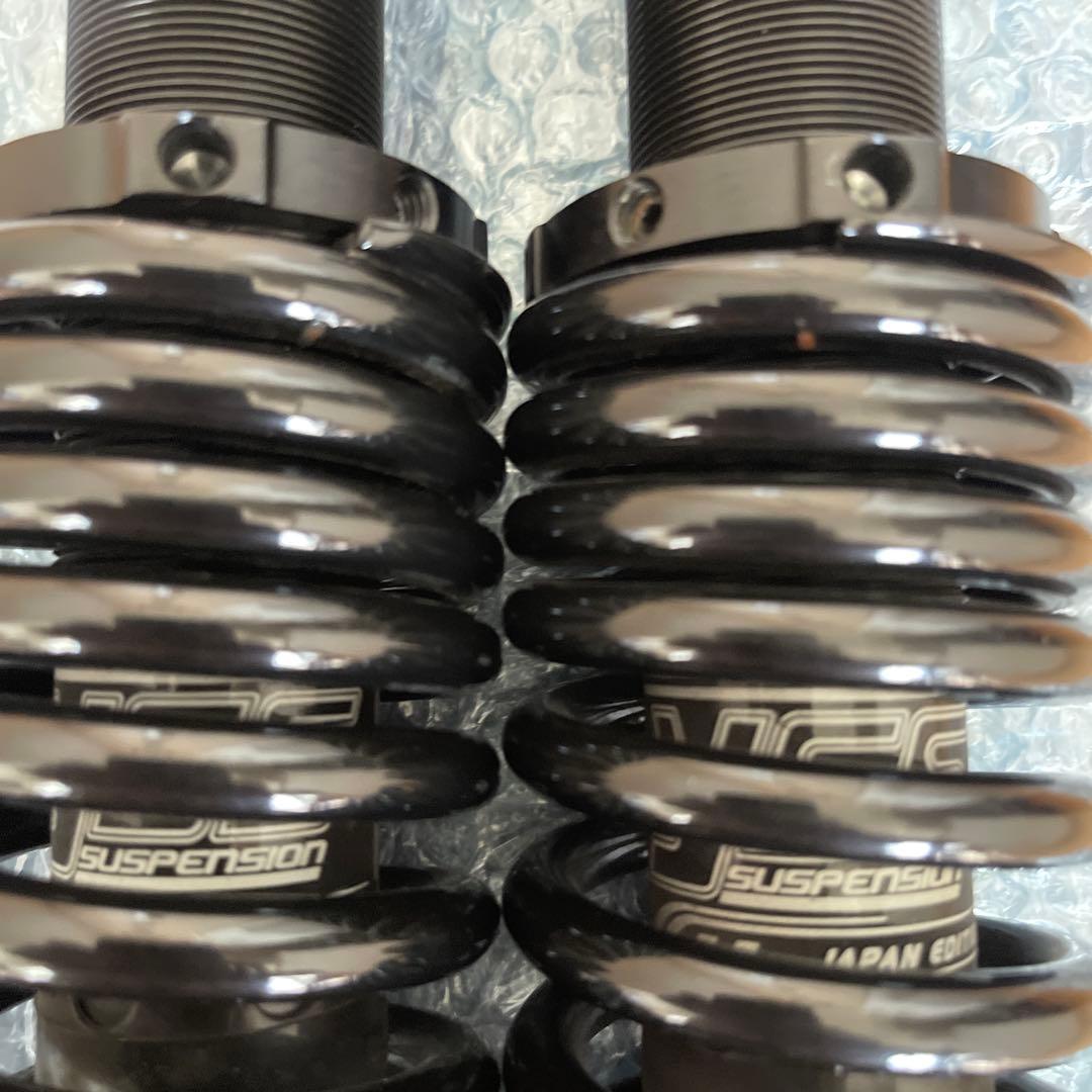 ハーレー　ダイナ　ブラックサスペンションショック 2本セット