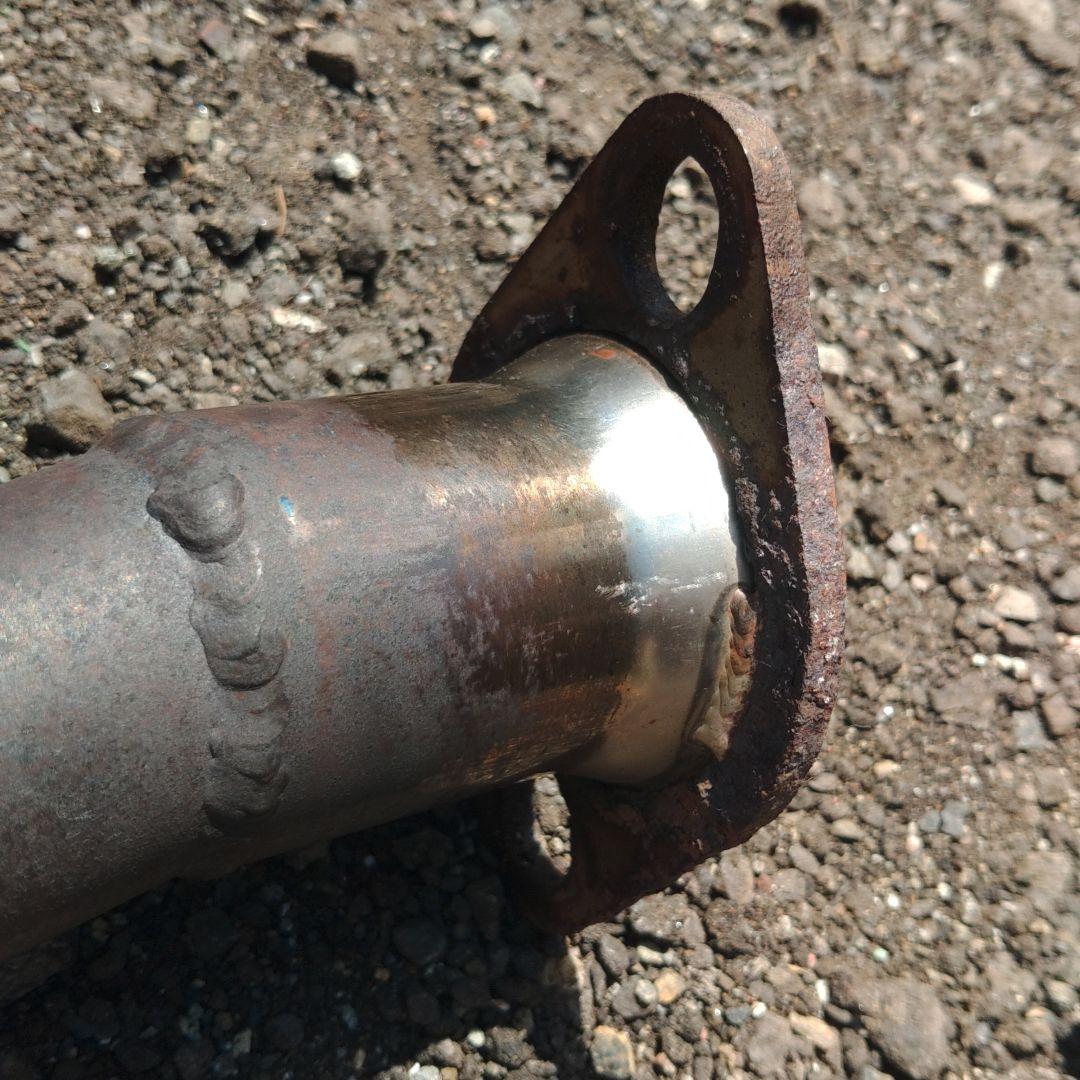 ステンレス製シングルアウトレットマフラー　ハイゼットカーゴターボ車s３３１v