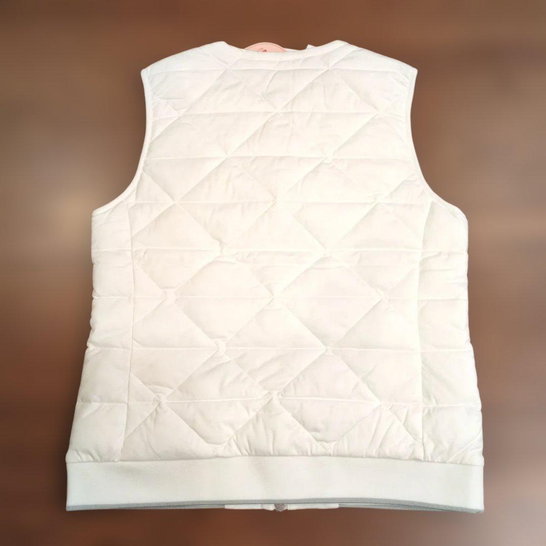 【新品】Callaway キャロウェイゴルフレディース ベスト ホワイト LL