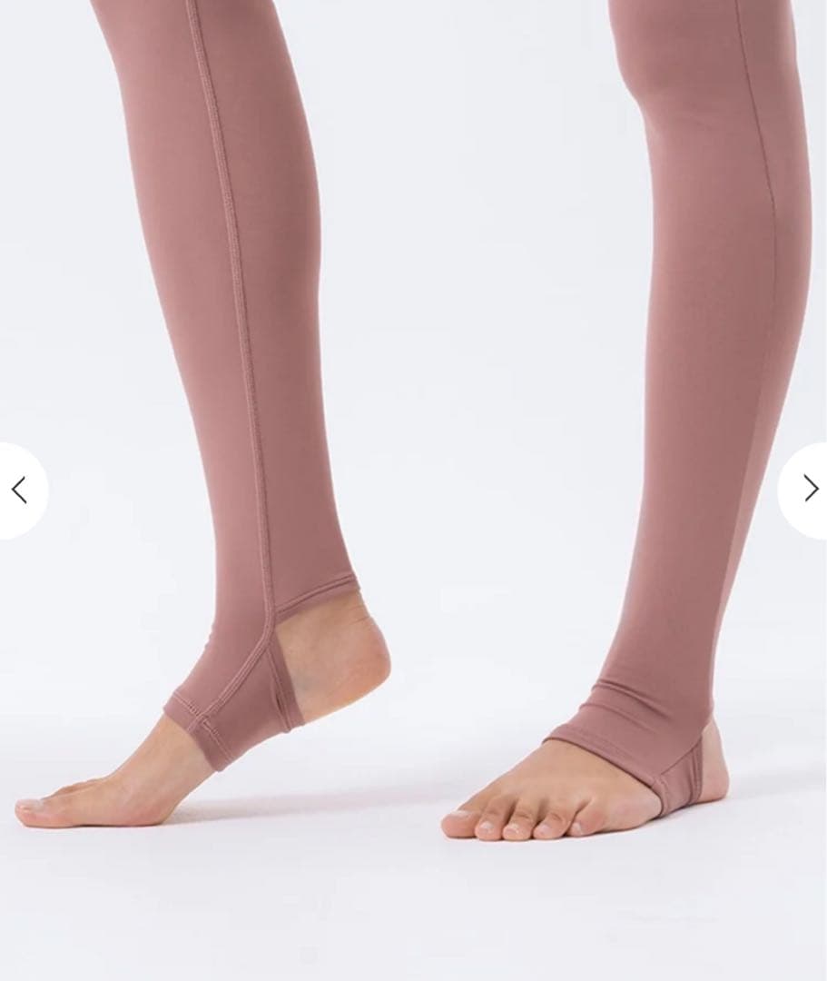 SUKALAくすみピンク トレンカ　ヨガウェア　Lsize