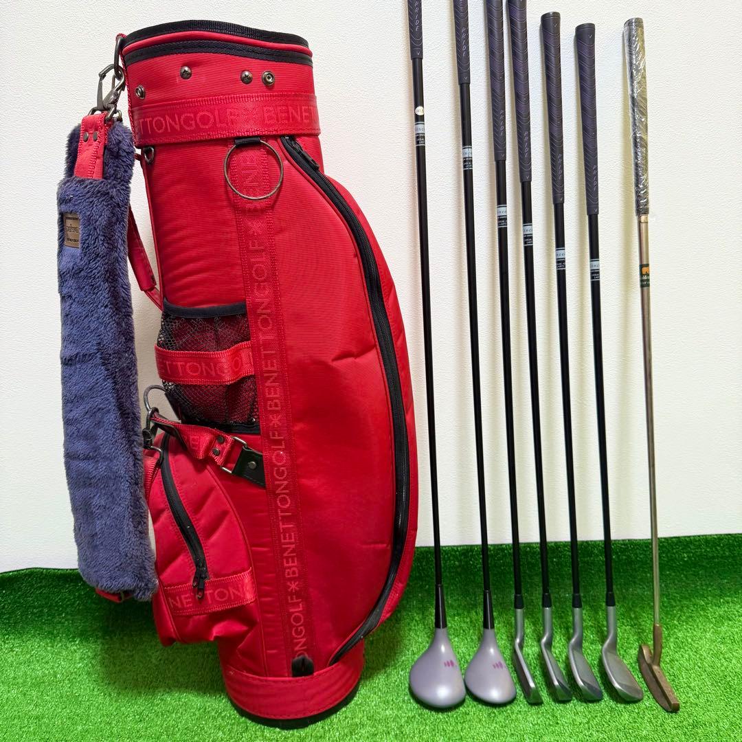 Sincera 初心者 レディース ゴルフクラブセット ハーフセット 一式