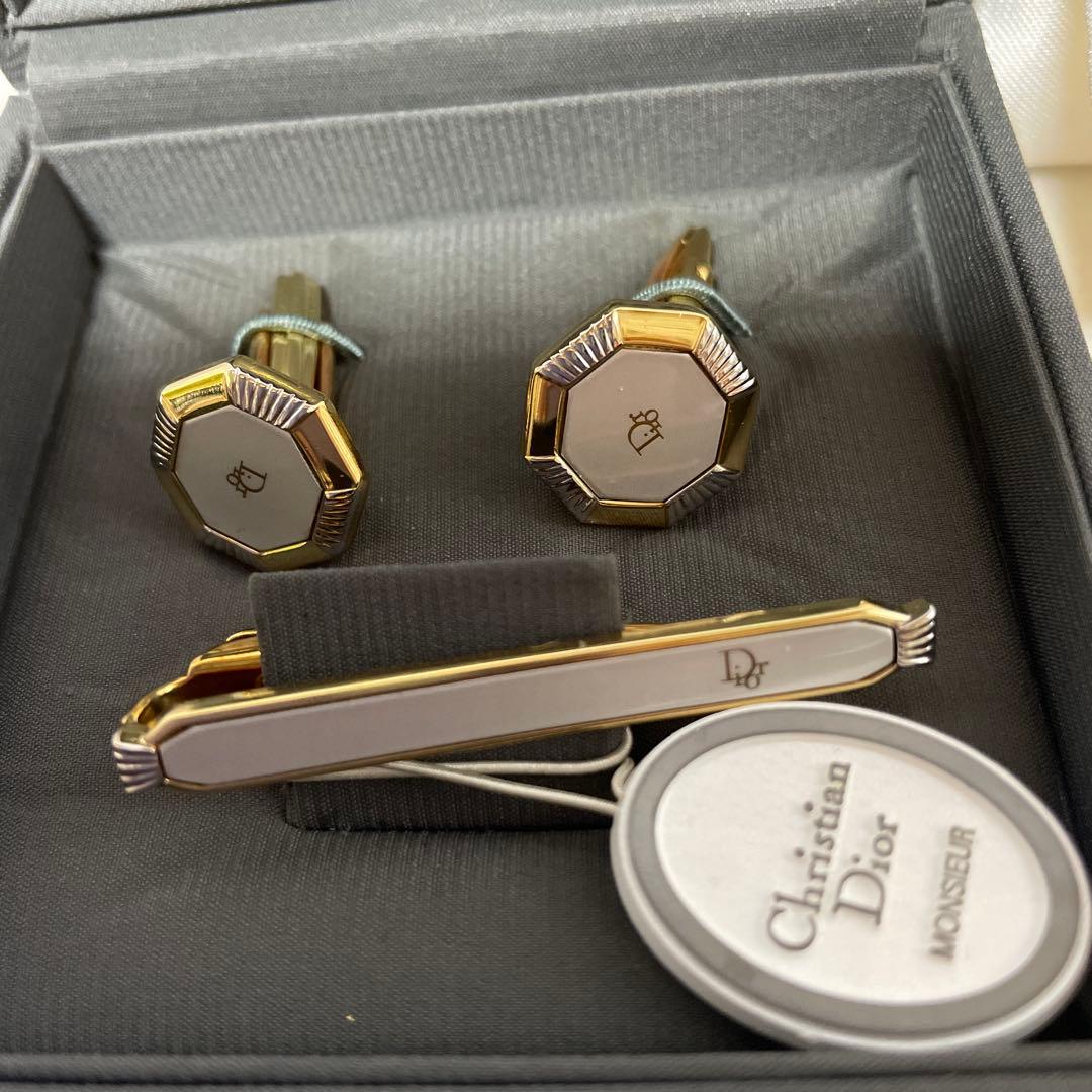 クリスチャンディオール・カフス・ネクタイピン