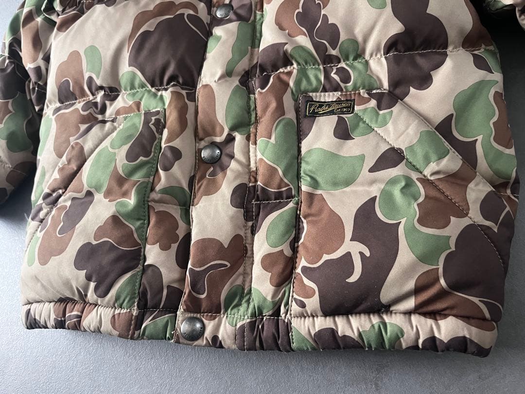 Polo Ralph Lauren ダウン ジャケット キッズ カモフラ 美品