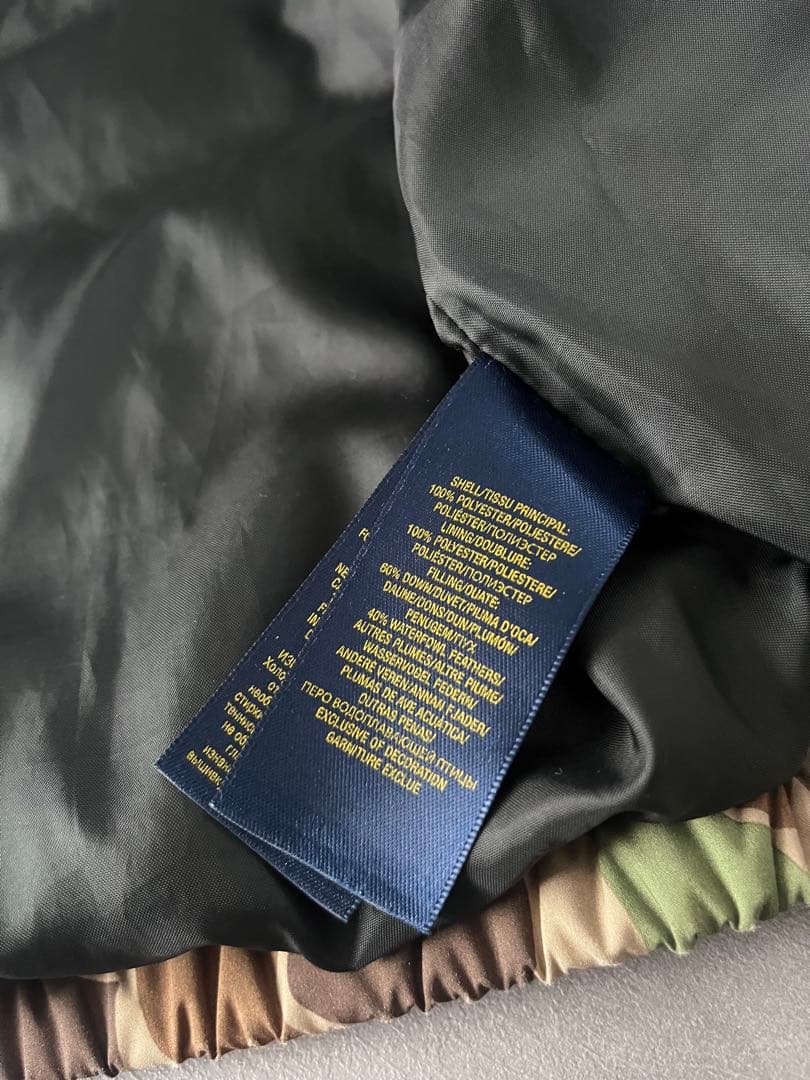 Polo Ralph Lauren ダウン ジャケット キッズ カモフラ 美品