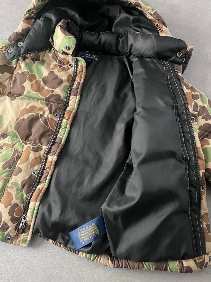 Polo Ralph Lauren ダウン ジャケット キッズ カモフラ 美品