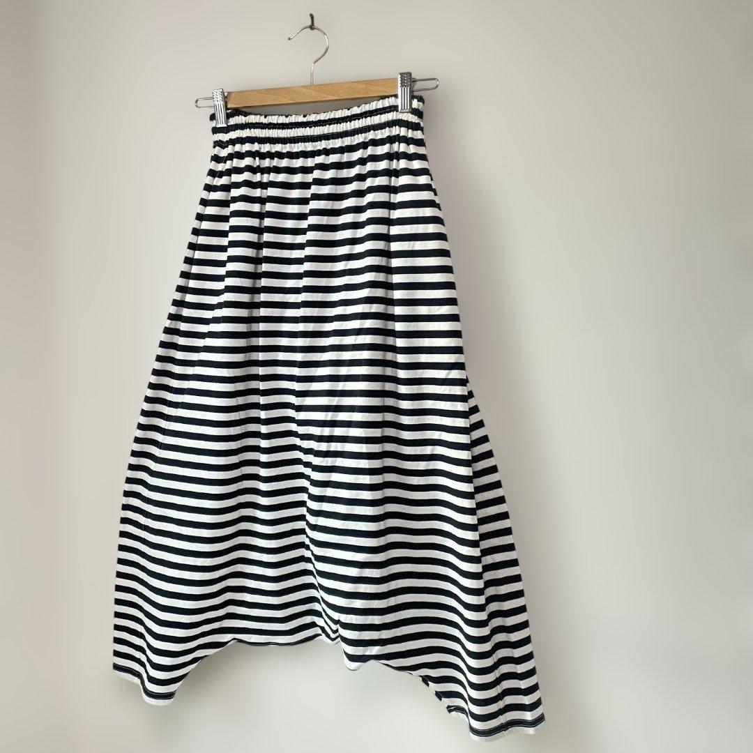 あ　JUNYA WATANABE コムデギャルソン ボーダー ゴム入り