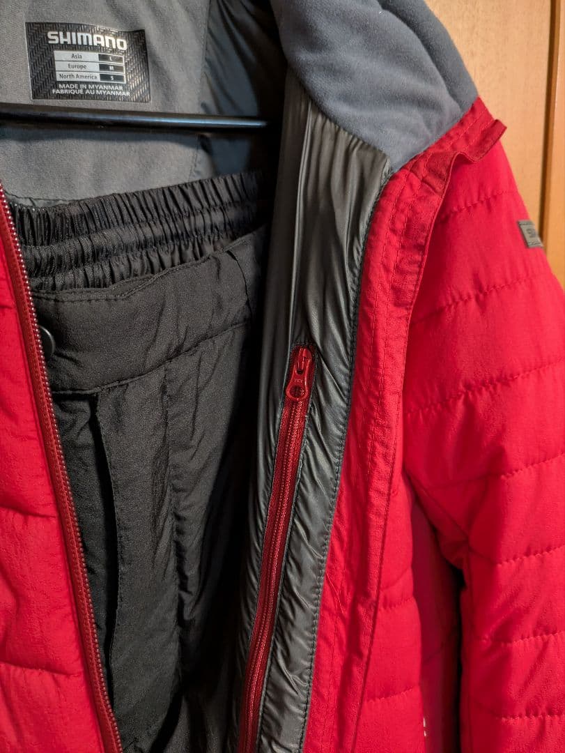 SHIMANO 冬季フィッシングジャケット 上下セット　送料無料