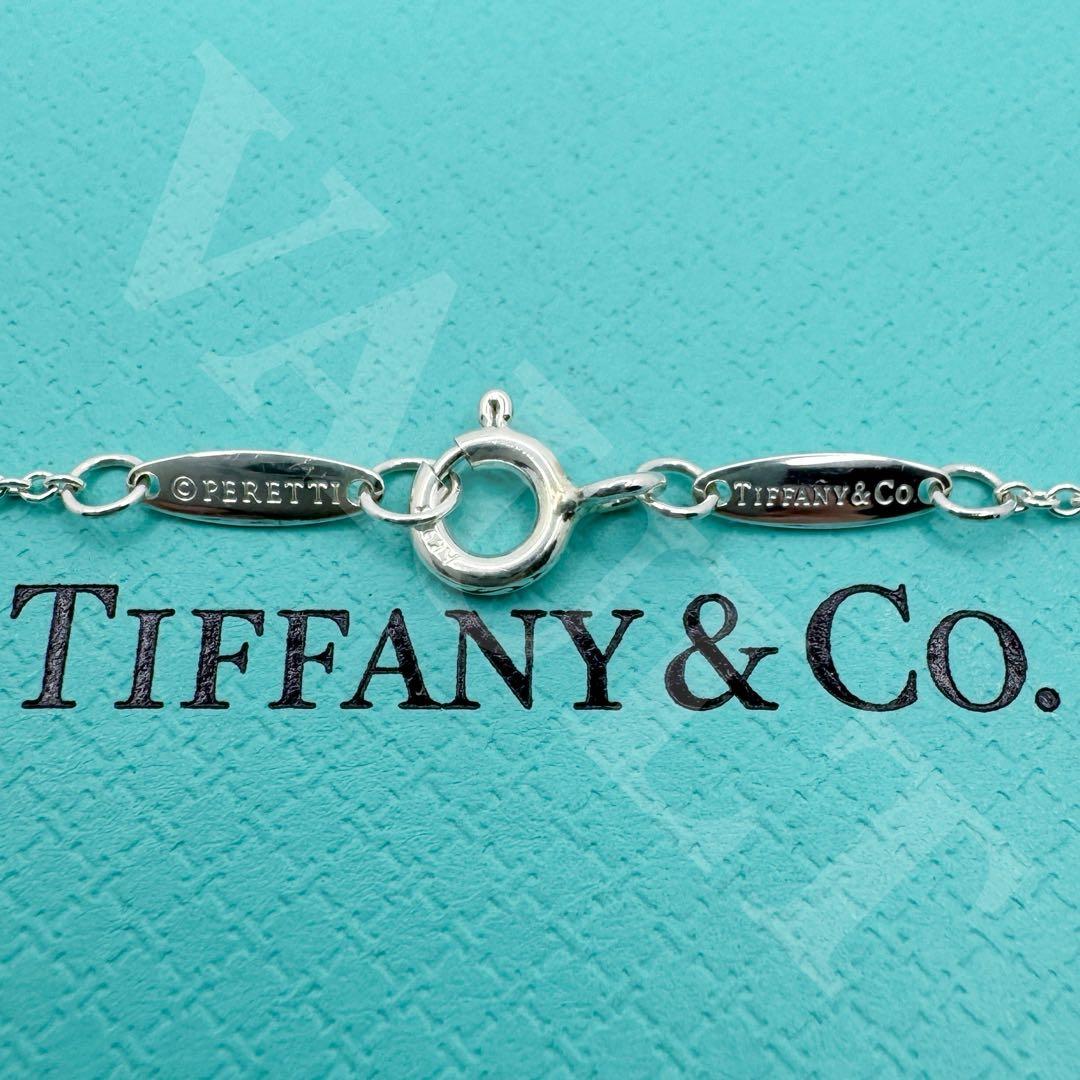 TIFFANY&Co. 極美品 11mm オープンハート ネックレス Ag925