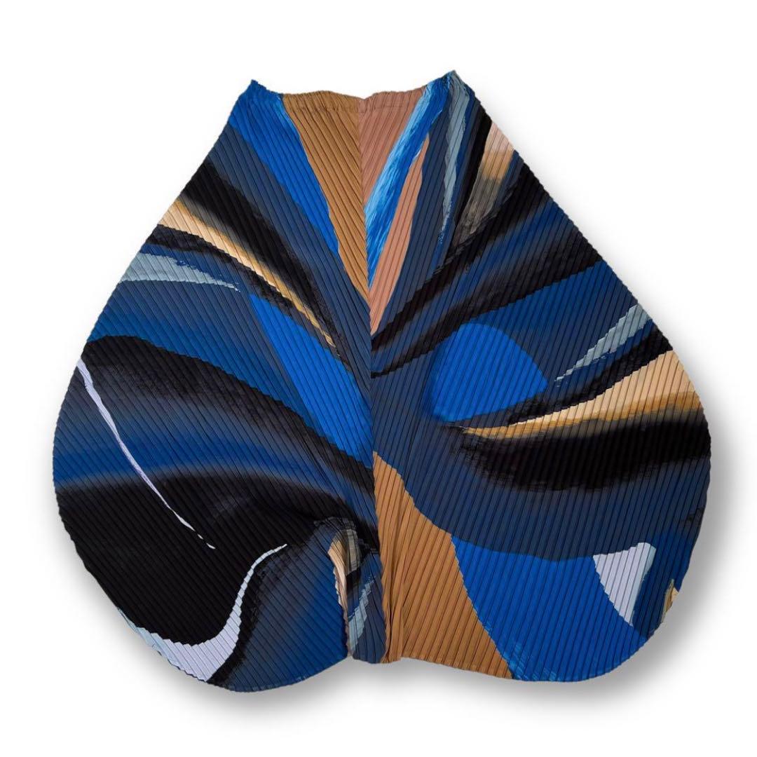 【ISSEY MIYAKE】19ss 総柄 変形シルエット サルエルパンツ 2