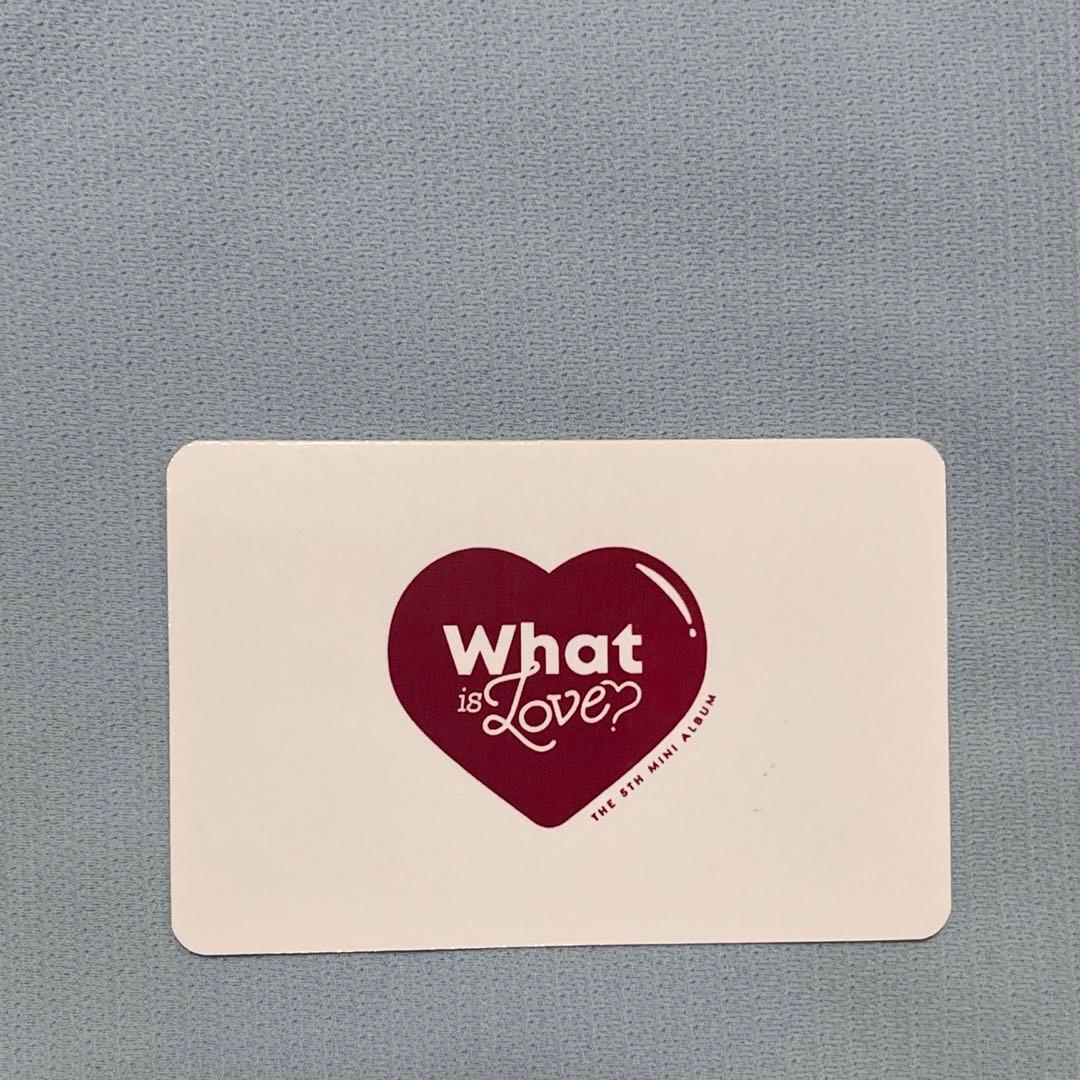 twice What Is Loveトレカ ナヨン&モモ&サナ&ジヒョミナ