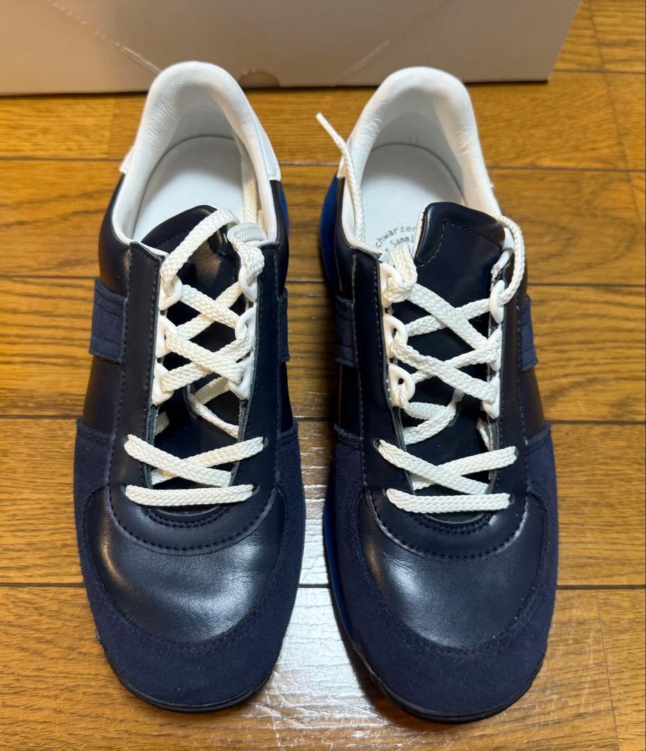 箱無し レキシ着用 スリーラバーズ ザムラー ネイビー スニーカー 中古 38