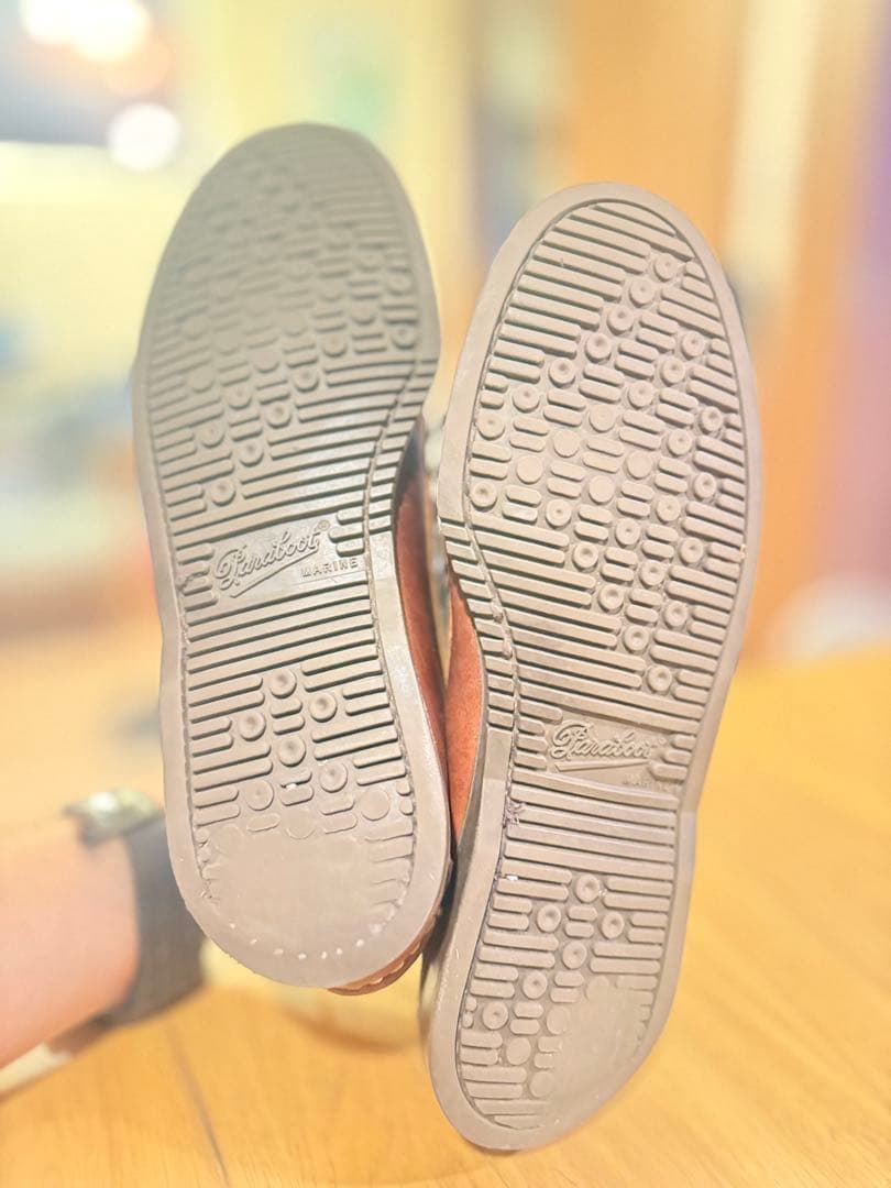 パラブーツ paraboots モカシン