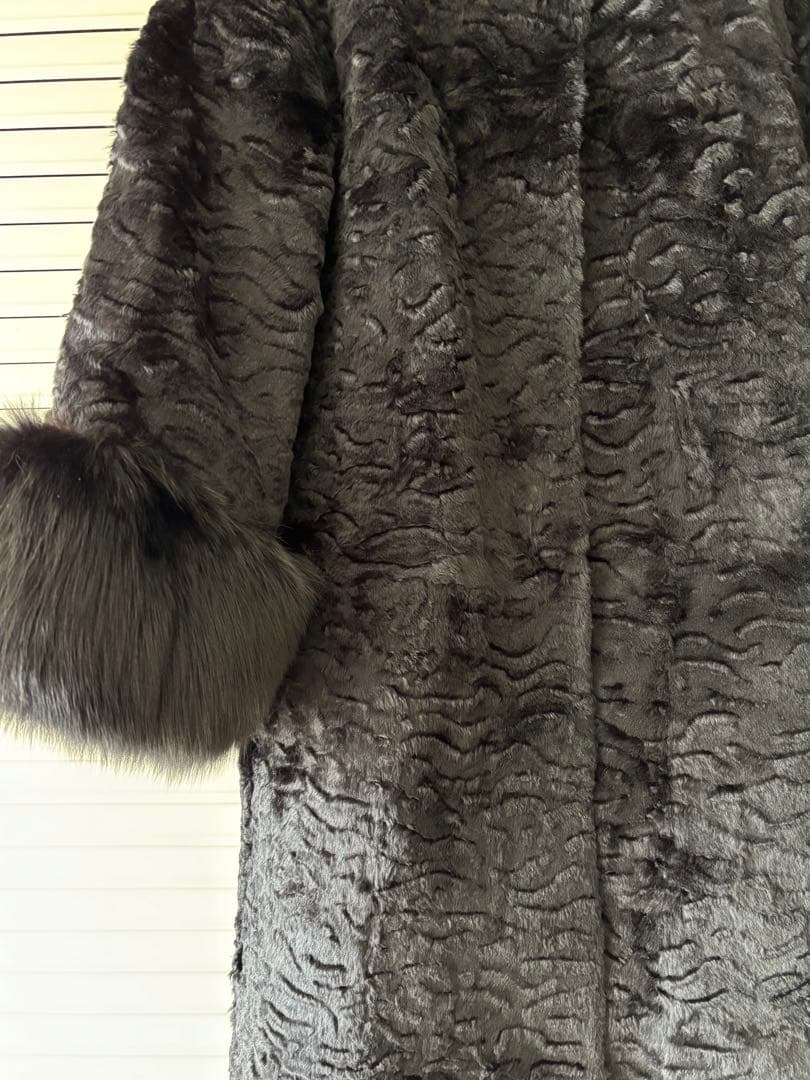 DAMA collection ラビット フォックスコート　サイズ7〜9号