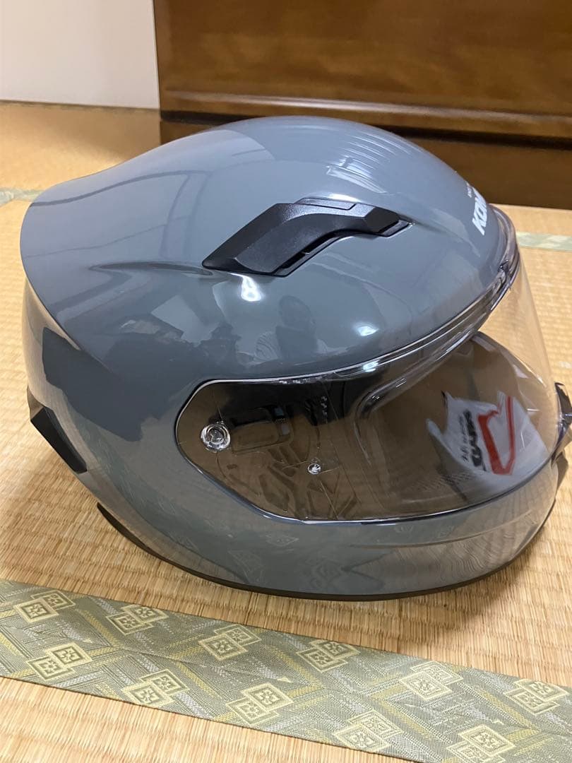 コミネ HK-170 フルフェイスヘルメット グレー Lサイズ