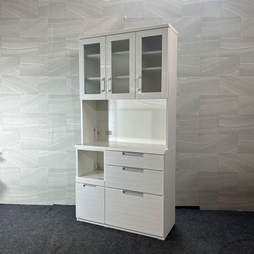 ニトリ キッチンラック ダリア 幅100cm 収納 キッチンボード d4466