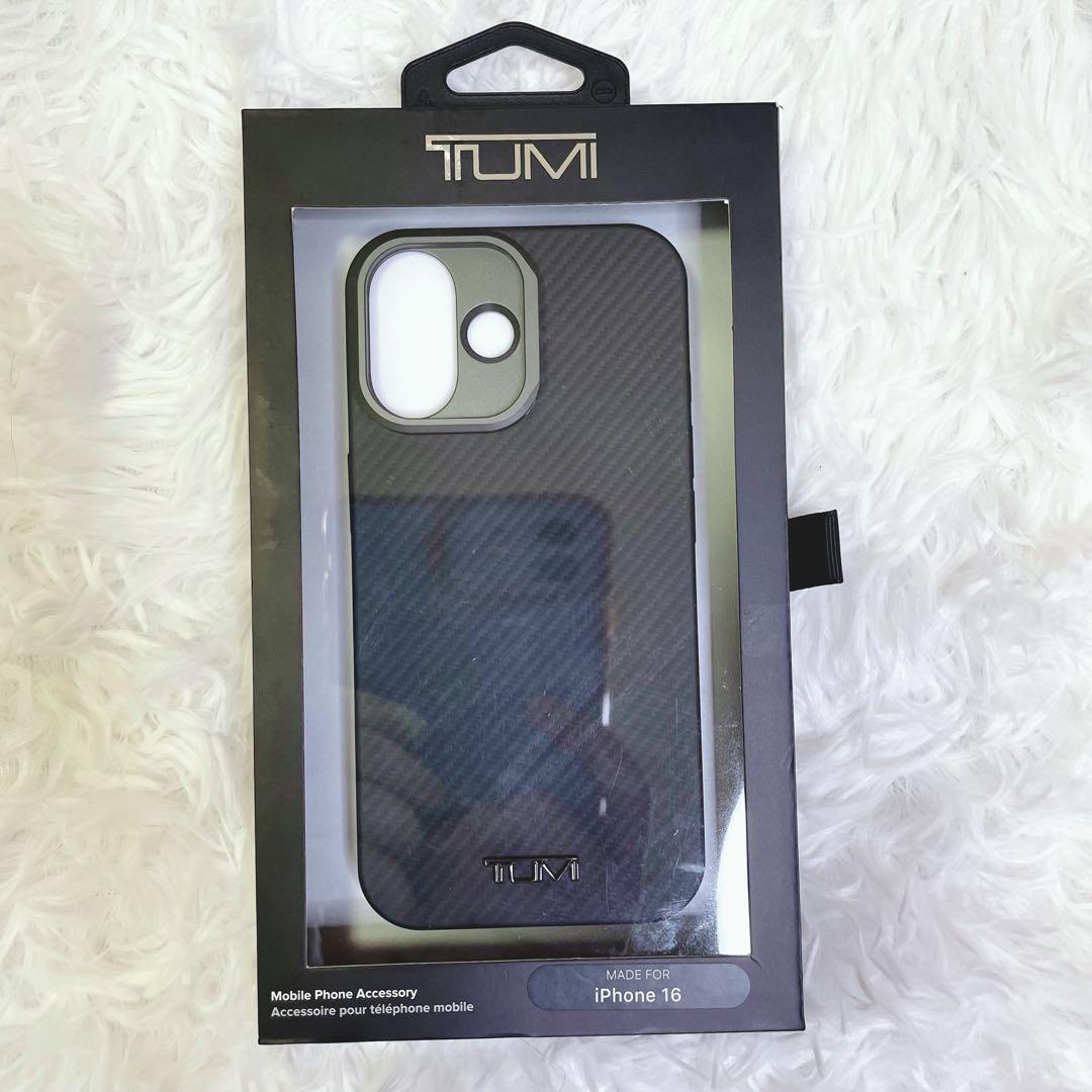 ■極美品■ TUMI トゥミ iPhone16 対応 スマホケース メンズ