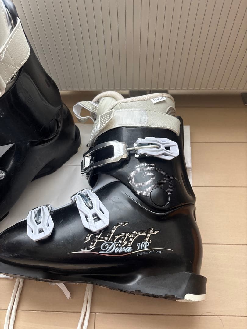 Hart スキー靴　ブラック　レディース　25.5