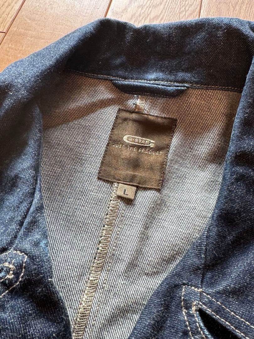 G-STAR RAW デニム ピーコート ジャケット サイズL