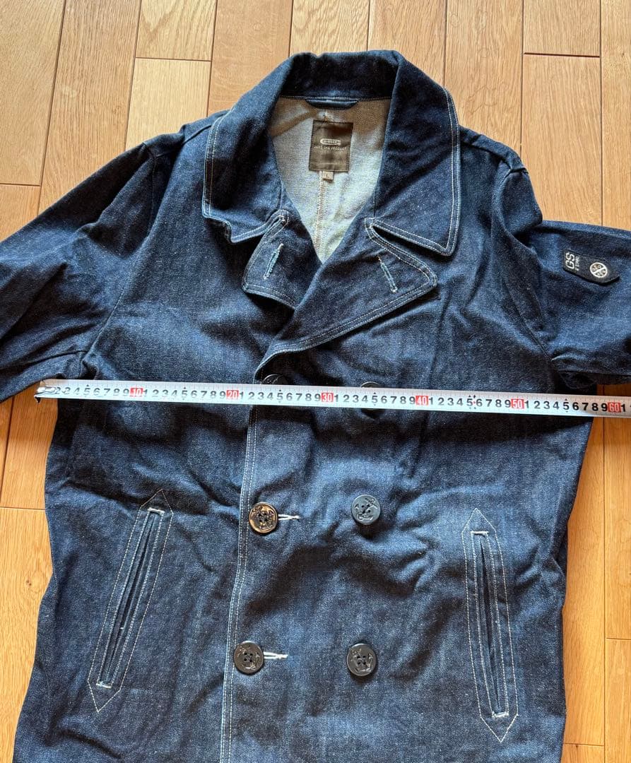 G-STAR RAW デニム ピーコート ジャケット サイズL