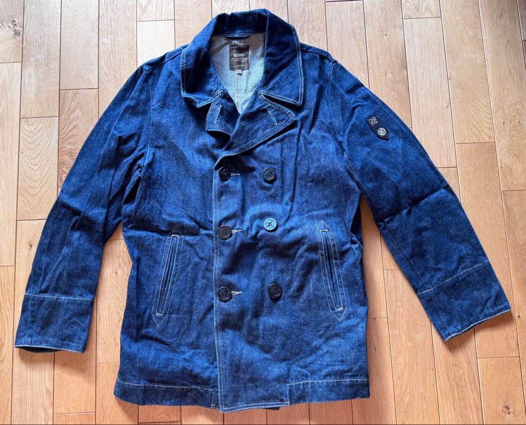 G-STAR RAW デニム ピーコート ジャケット サイズL