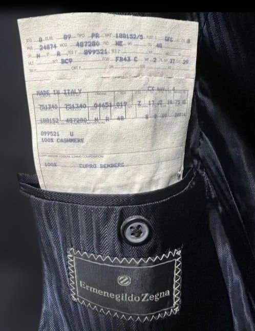 ErmenegildoZegnaエルメネジルド カシミヤ100％コート
