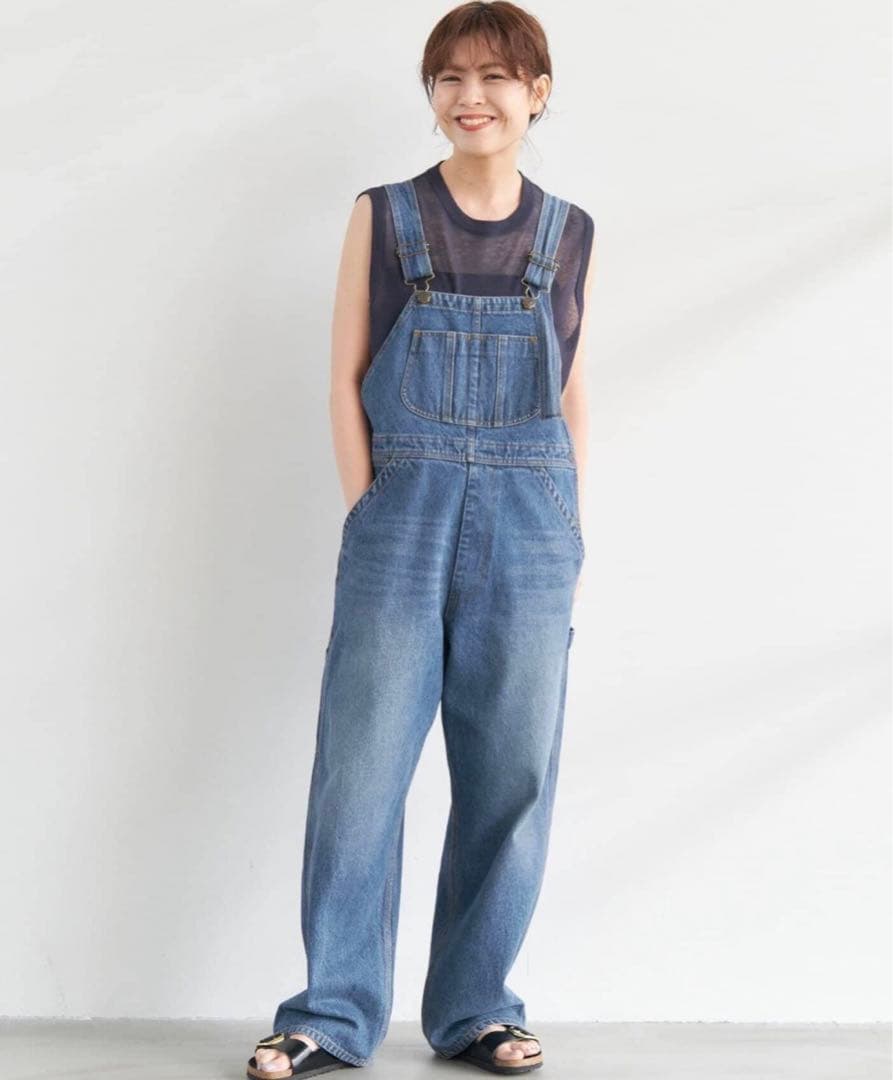 新品未使用　Spick & Span S.Shiori*S デニムサロペット