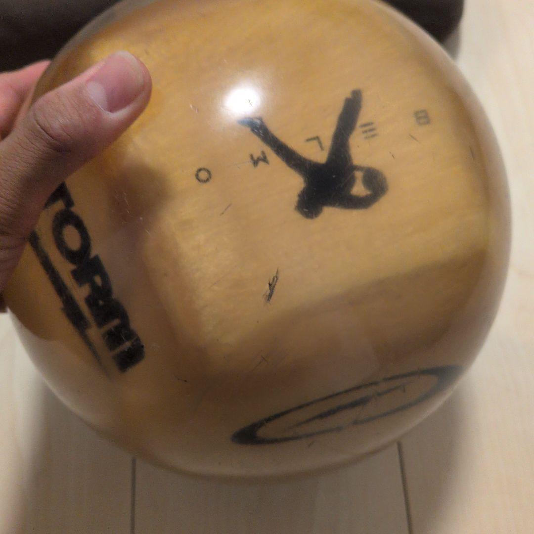 ボウリングボール クリアベルモ ゴールド 15ポンド