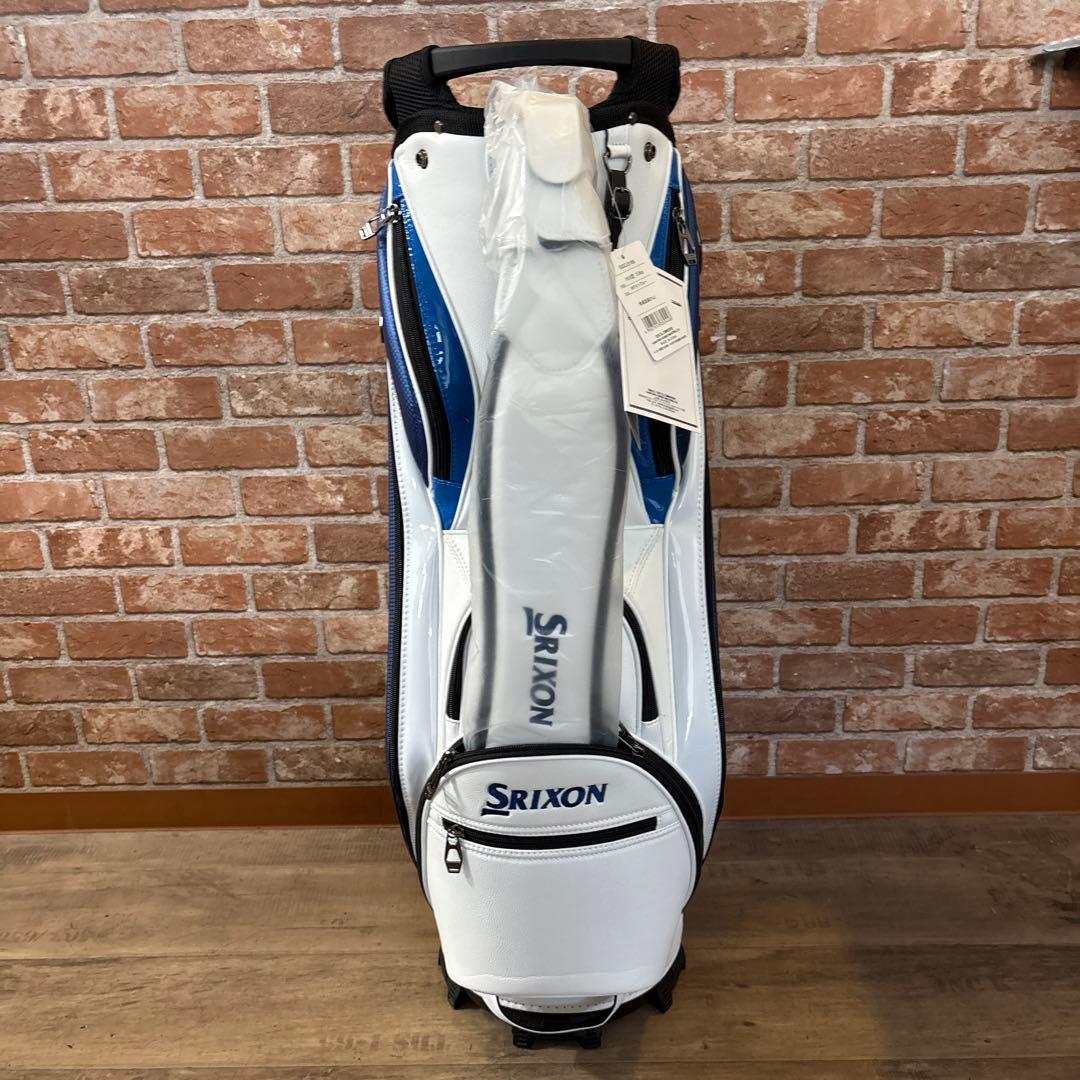 ‼️ダンロップ スリクソン キャディバック ホワイトブルー 新品未使用‼️