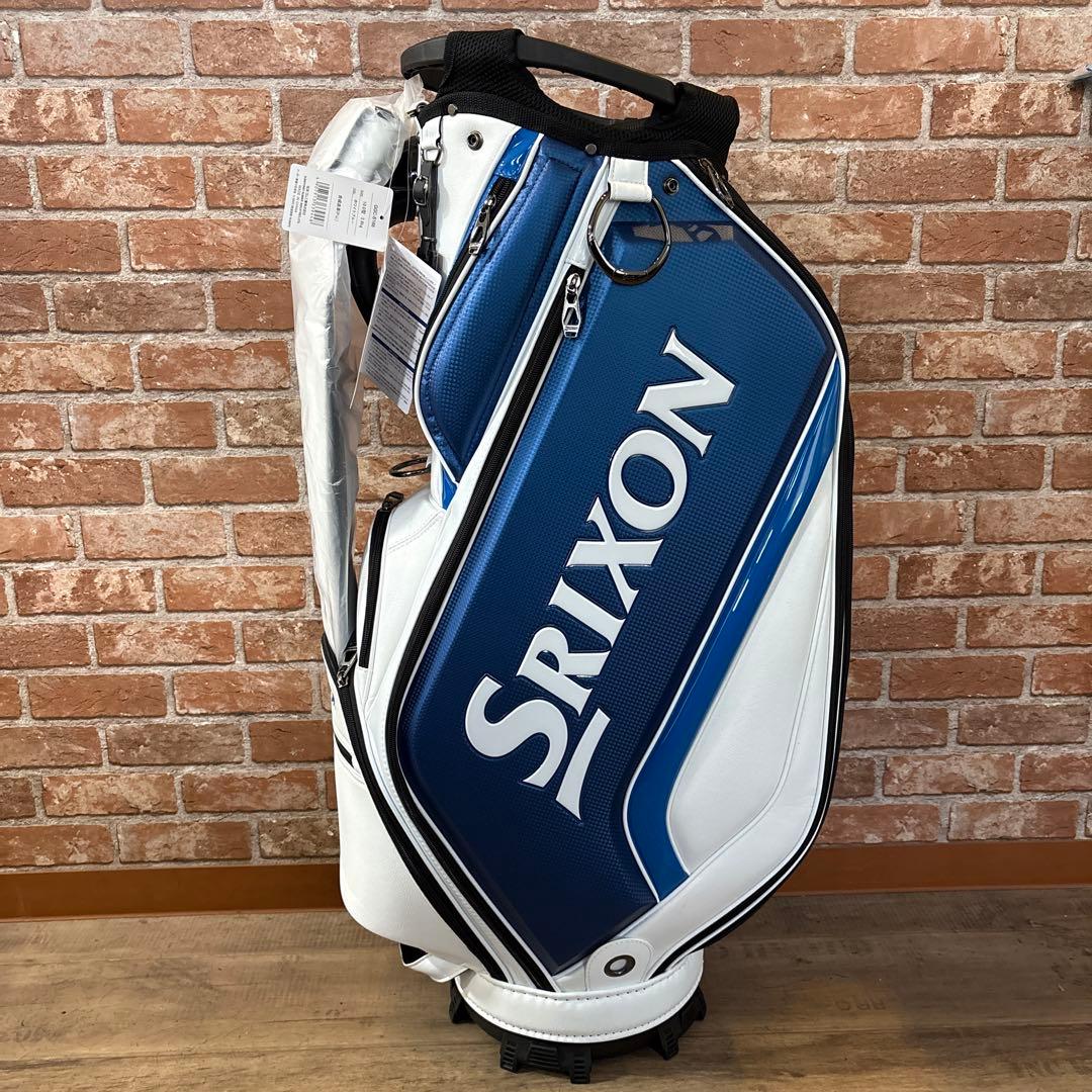 ‼️ダンロップ スリクソン キャディバック ホワイトブルー 新品未使用‼️
