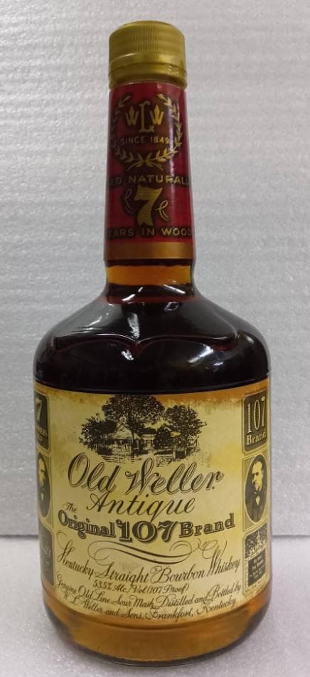 山！？ページオールドウェラー　アンティーク　バーボンウイスキー　7年