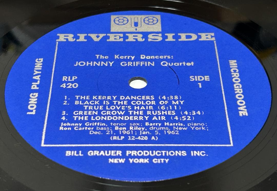 洋楽 RLP420 THE KERRY DANCERS Johnny Griffin