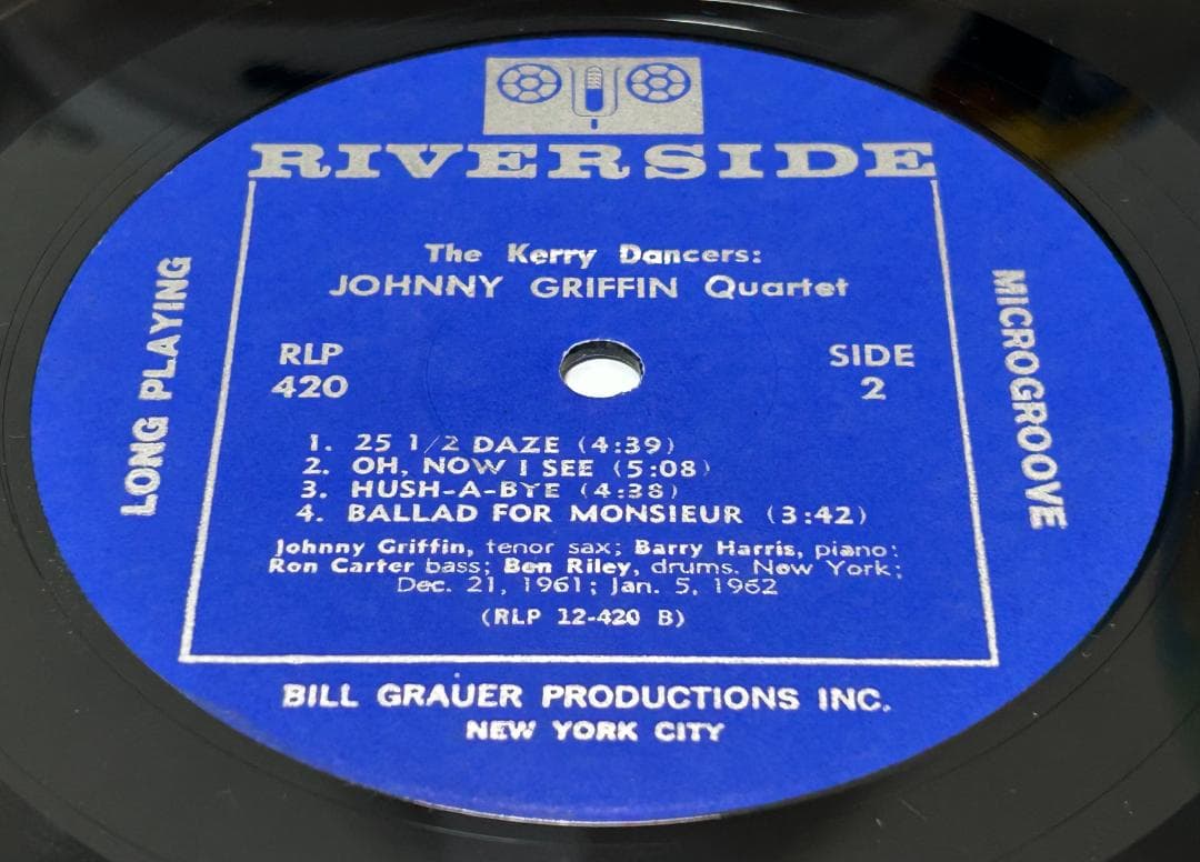 洋楽 RLP420 THE KERRY DANCERS Johnny Griffin