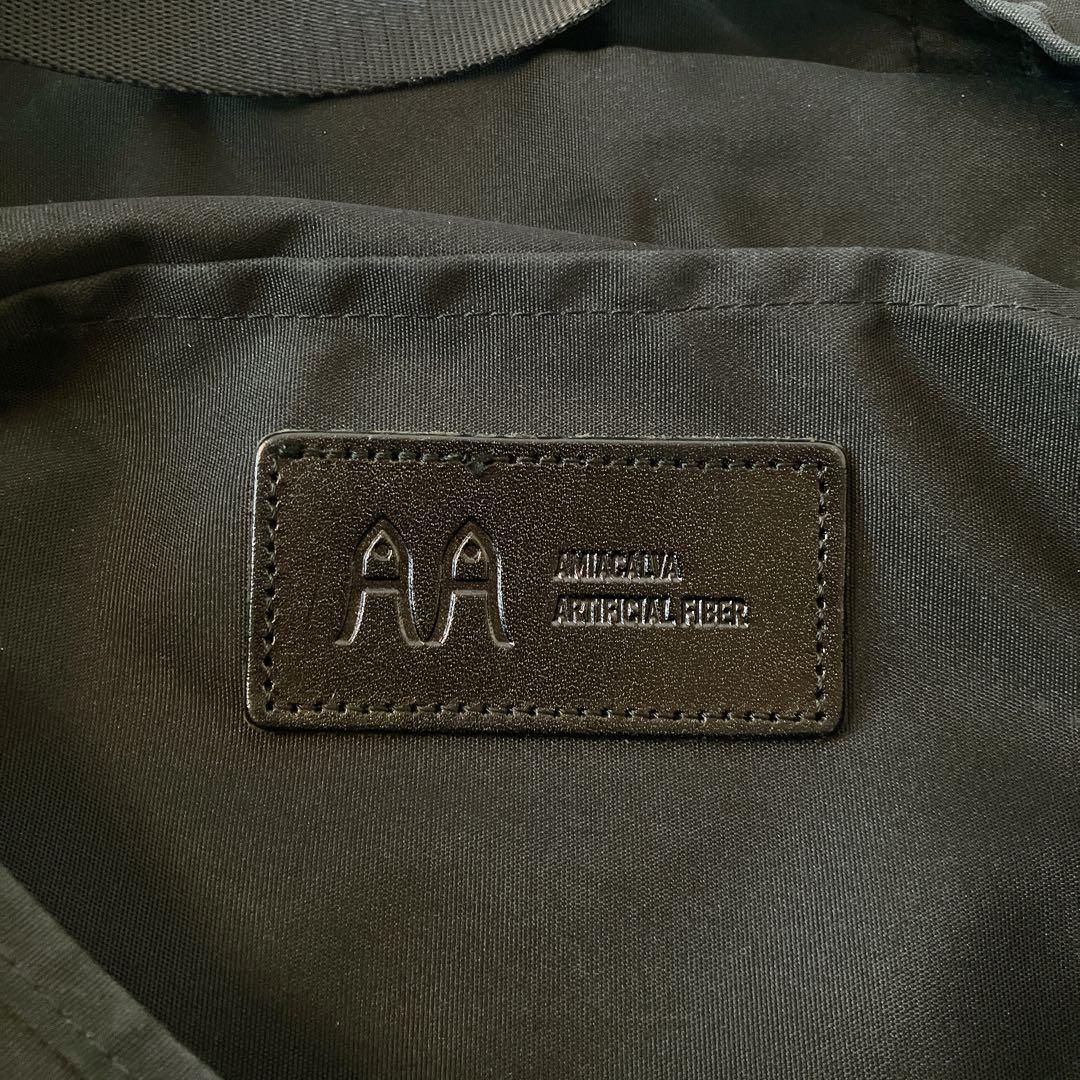 AMIACALVA shinzoneメッセンジャーバッグ ブラック