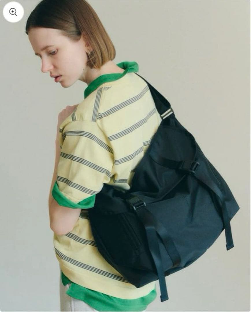 AMIACALVA shinzoneメッセンジャーバッグ ブラック