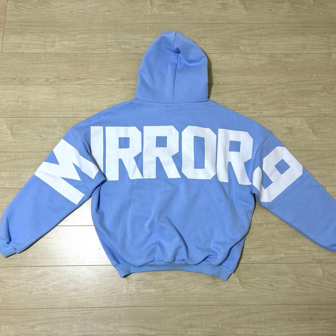 新品 mirror9 ミラーナイン アイコンパーカー アイコンフーディ パーカー