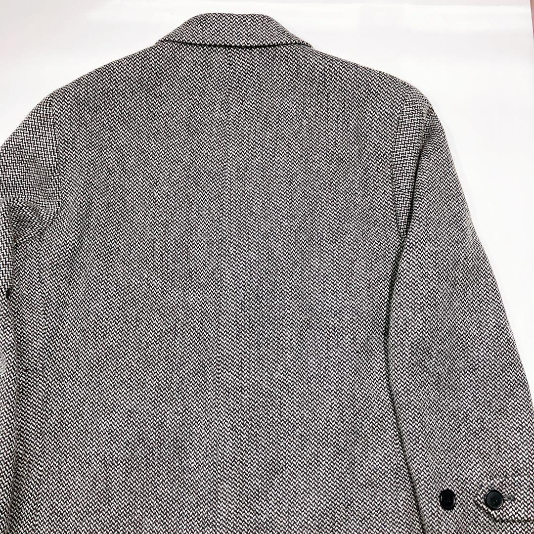 【逸品】ユニクロ JWANDERSON ロングチェスターコート L ヘリンボーン
