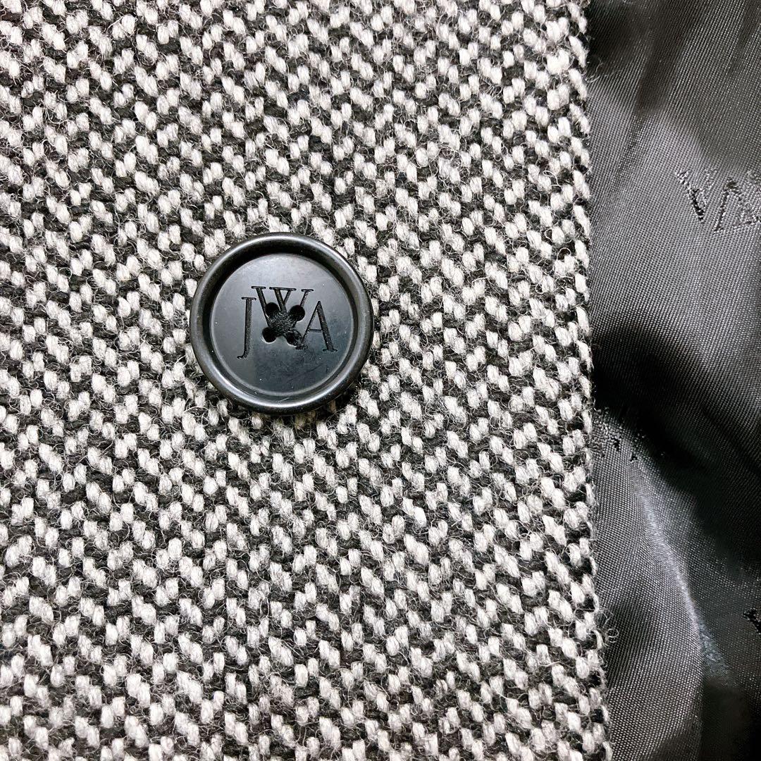 【逸品】ユニクロ JWANDERSON ロングチェスターコート L ヘリンボーン