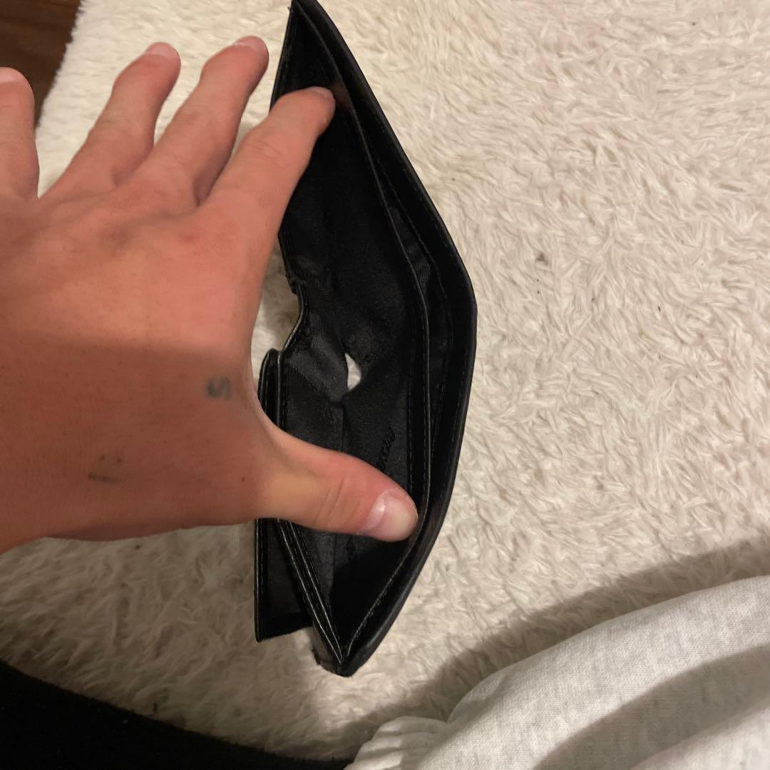 DIESEL 二つ折り財布 黒