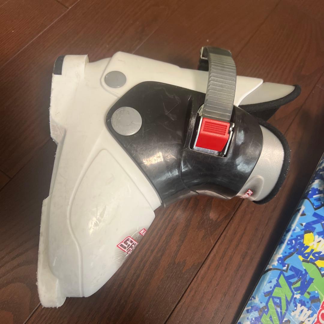 KAZAMA スキーセット　子供用 スキー板、ビンディング、ブーツ、ストック