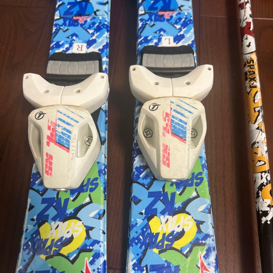 KAZAMA スキーセット　子供用 スキー板、ビンディング、ブーツ、ストック