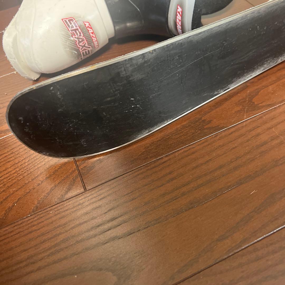 KAZAMA スキーセット　子供用 スキー板、ビンディング、ブーツ、ストック