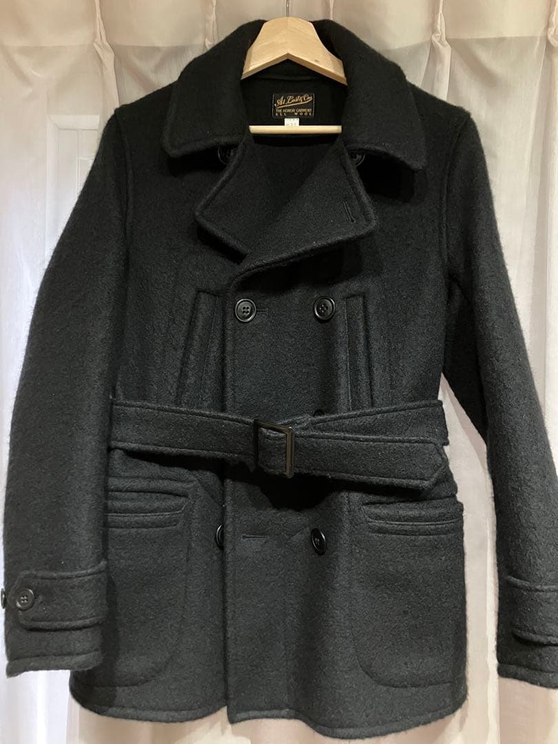 Atlast&co アットラスト Lot644ダブルブレストコート　36