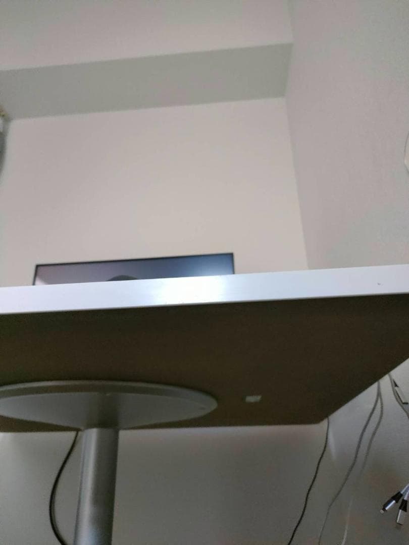 良品✨ミニマム１４万円・良品】白 お洒落 ホワイト★ダイニングPC事務机