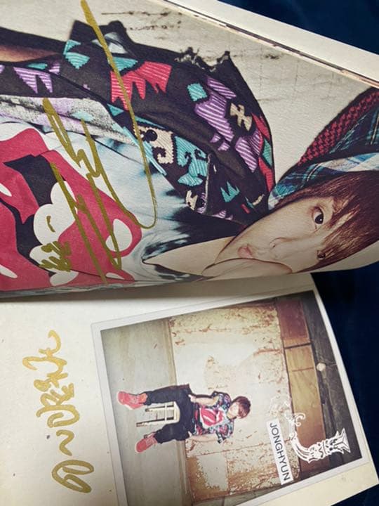 SHINee replay 直筆サイン入り プレミアム品