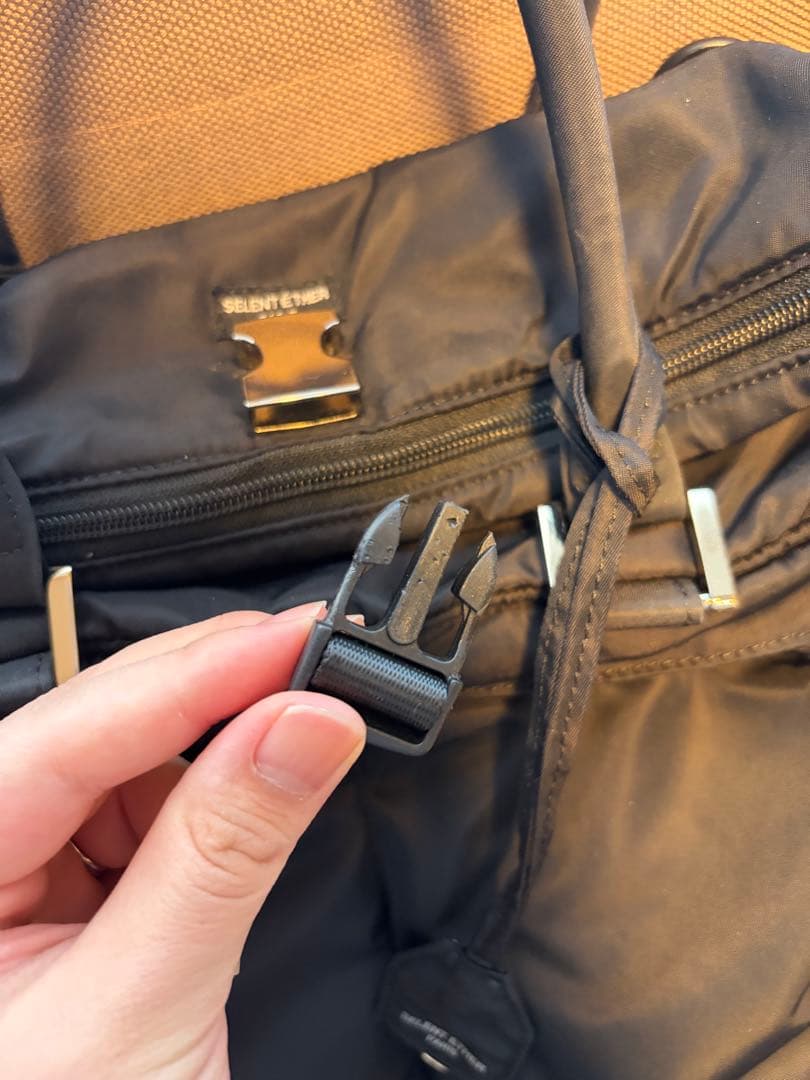 美品✨　SELENT ETHER PARIS CARRY38 BLACK