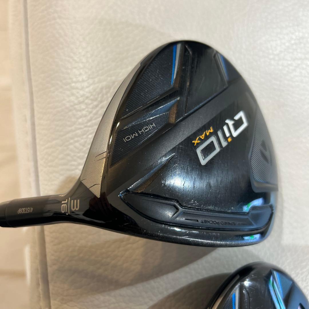 Qi10MAX フェアウェイウッド 3本セット美品✨