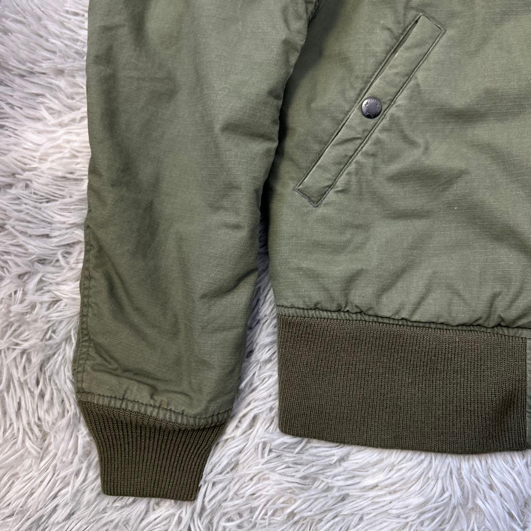 【美品】AVIREX MA-1フライトジャケット 35周年限定モデル Mサイズ