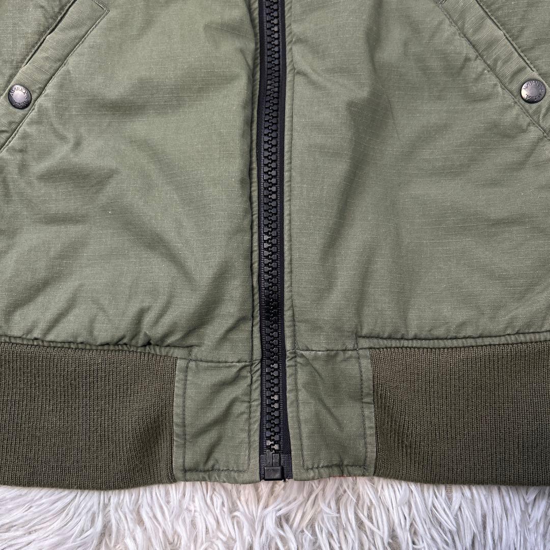 【美品】AVIREX MA-1フライトジャケット 35周年限定モデル Mサイズ