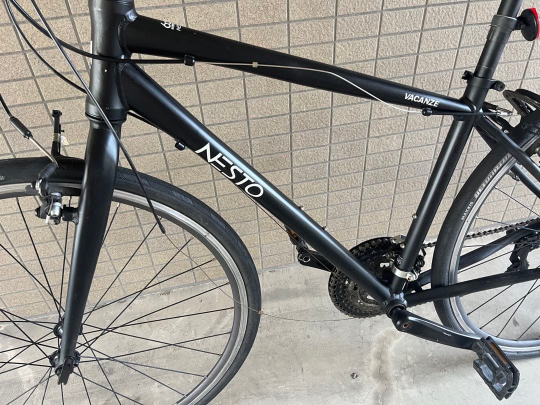 NESTO VACANZE クロスバイク ブラック 21段　お引き取り希望